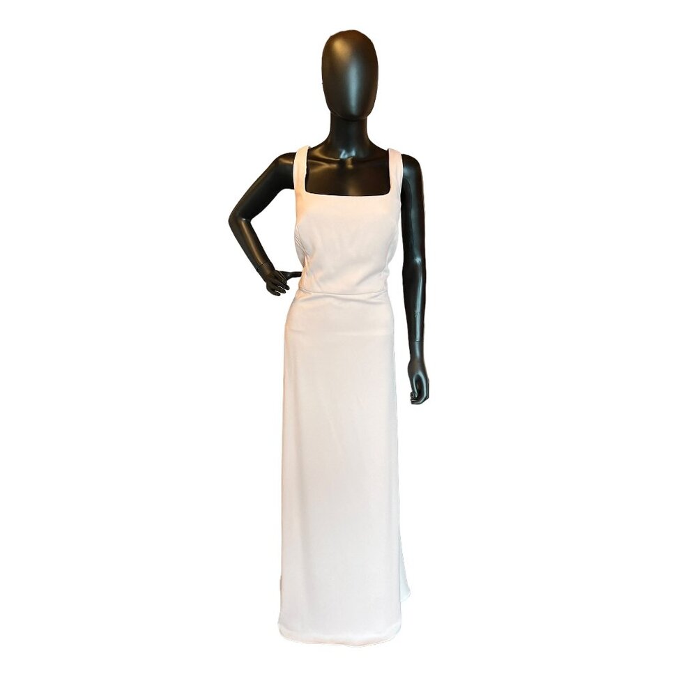 NWOT - Hayley Paige Rose Maxi Formal Dress - Picture 1 of 4